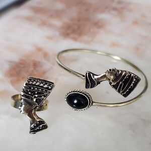 Egyptian Copper Women's Jewelry Set